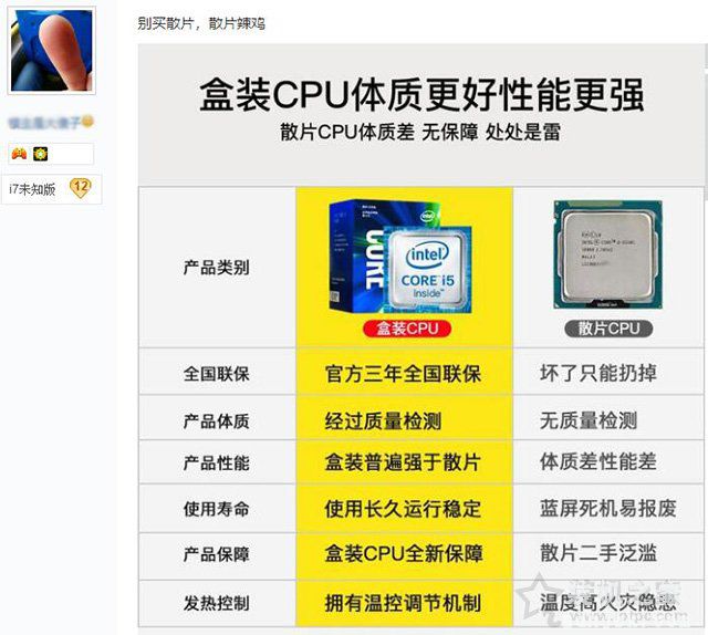 散片CPU是怎么来的？是二手吗？购买intel CPU散片必读的注意事项-装机之家