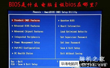 什么是BIOS设置，BIOS在电脑的哪里？
