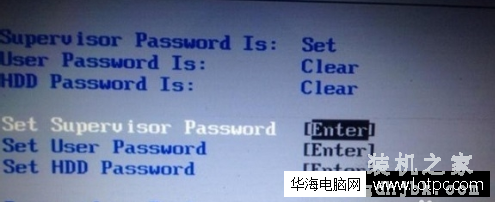 笔记本电脑的BIOS忘记密码