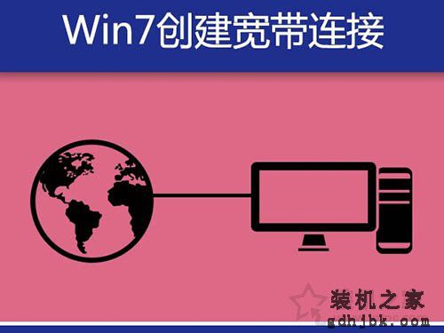 Win7电脑宽带连接怎么创建快捷方式？Win7系统创建宽带连接的方法