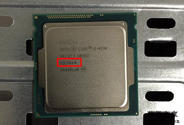 怎么看CPU生产日期和封装产地？教您辨别intel和AMD处理器生产日期