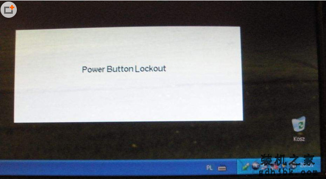 HP惠普显示器提示“power button lockout”的解决方法