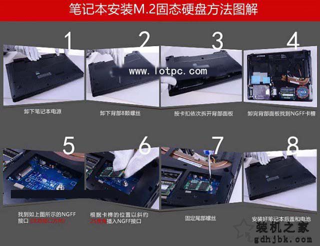 自己如何安装M.2固态硬盘？台式机与笔记本电脑安装M.2 SSD图文教程