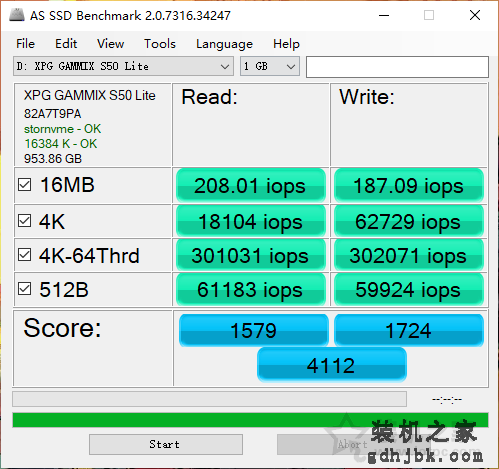 普及型PCIe 4.0 SSD来了: XPG 翼龙 S50 Lite 1TB评测