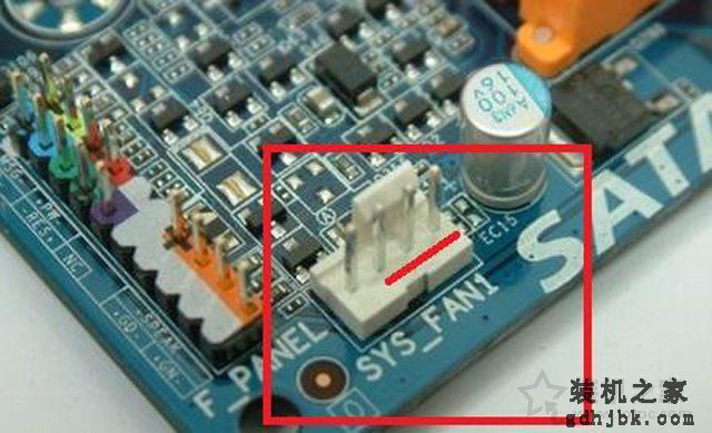 机箱风扇电源怎么接线？机箱风扇电源线接法图解教程