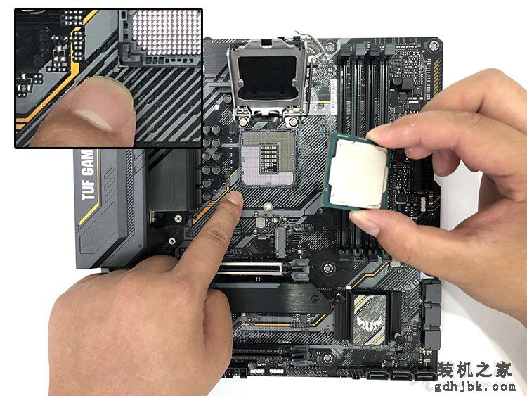 intel cpu安装方向