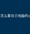 怎么看自己电脑的directx