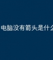 电脑没有箭头是什么原因