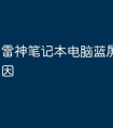 雷神笔记本电脑蓝屏是什么原因