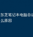 东芝笔记本电脑自动关机是什么原因
