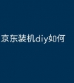 京东装机diy如何