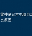 雷神笔记本电脑自动关机是什么原因