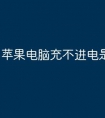 苹果电脑充不进电是什么原因
