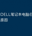 DELL笔记本电脑白屏是什么原因