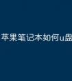 苹果笔记本如何u盘启动