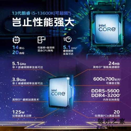 中端K系再升级，看酷睿i5-13600K如何稳坐性能王座