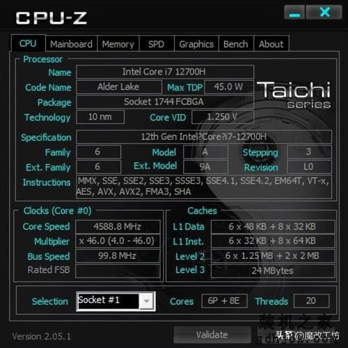 首发502美元的酷睿I7-12700H跌破1000元！移动CPU竟比桌面贵$129