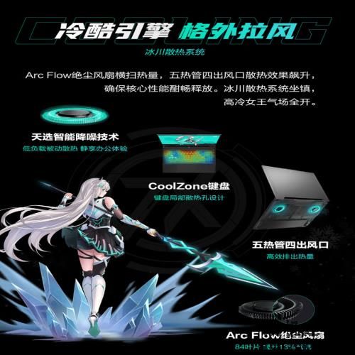 AI性能猛增60%，开工季AI游戏本好推荐：7499入手天选5超值