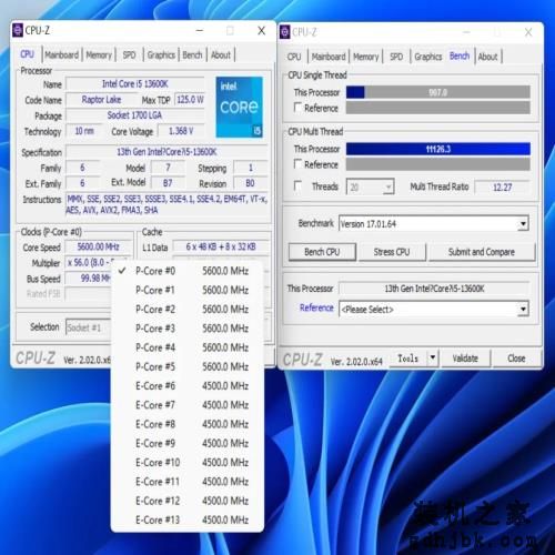 让对手最害怕的13代处理器：英特尔酷睿i5-13600K首测