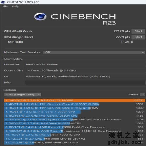 极强超频潜力！英特尔酷睿第14代处理器i5-14600K评测！