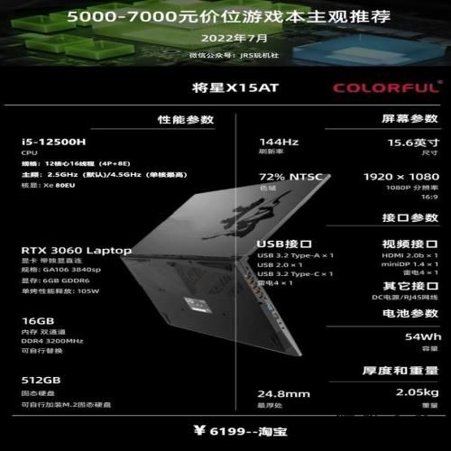 2022年7月 | 游戏笔记本电脑 主观选购推荐