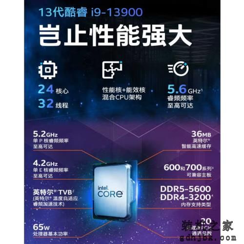 65W的酷睿13桌面处理器已上架：i3价格便宜，i9价格近5000元