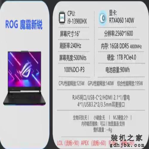 2024年3月，10000元以上预算游戏笔记本电脑精选推荐