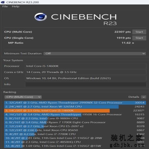 极强超频潜力！英特尔酷睿第14代处理器i5-14600K评测！