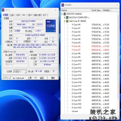 英特尔酷睿14代首发评测：i9-14900K非凡6.0G，i5-14600K超频惊人！