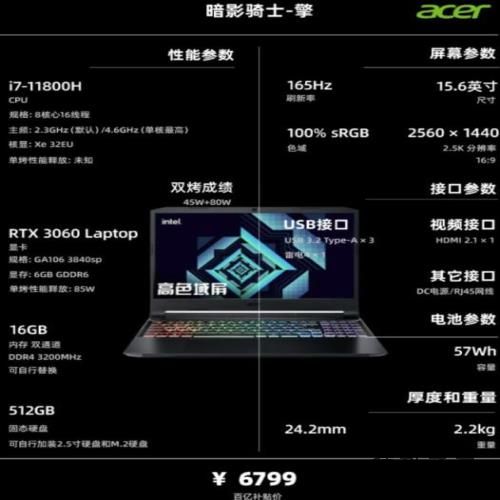 22年2月 | 游戏 笔记本电脑 主观选购推荐（一图看懂所有信息）