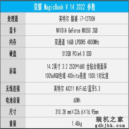 荣耀MagicBook V 14 2022评测：体验更智能的旗舰商务本