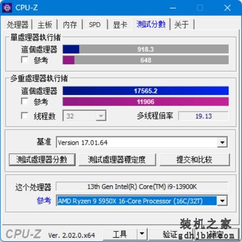 13 代酷睿 i9-13900K 首发评测：单核提升 15% 多核暴涨超 40%