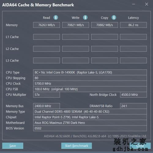 CPU-Z单核突破1000分！英特尔酷睿第14代处理器 i9-14900K性能评测