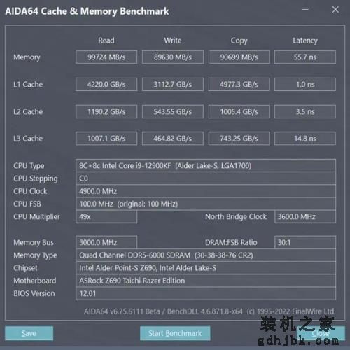 英特尔酷睿 i9-13900K 偷跑测试，带来10% 的游戏性能提升