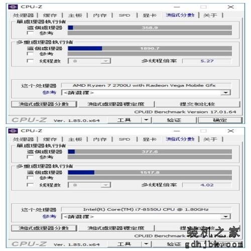 核显战翻独显？Ryzen/i7移动处理器对比评测：轻薄本之光