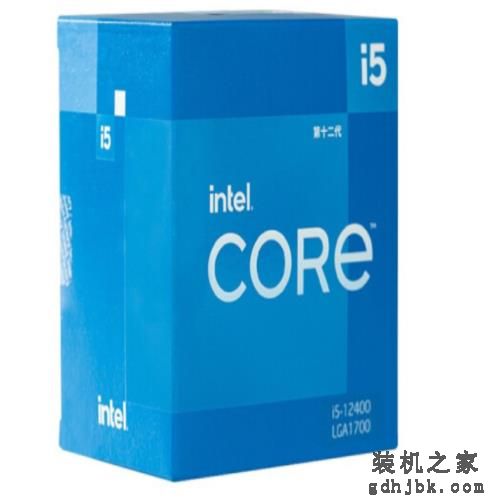 英特尔 12 代酷睿 i5 处理器上架：i5-12490F 中国特供，黑色包装