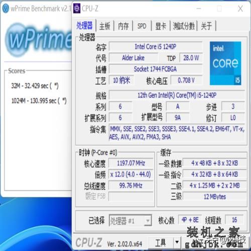 低功耗16线程的对决！i5-1240P VS 锐龙7 6850U：酷睿不插电也满血