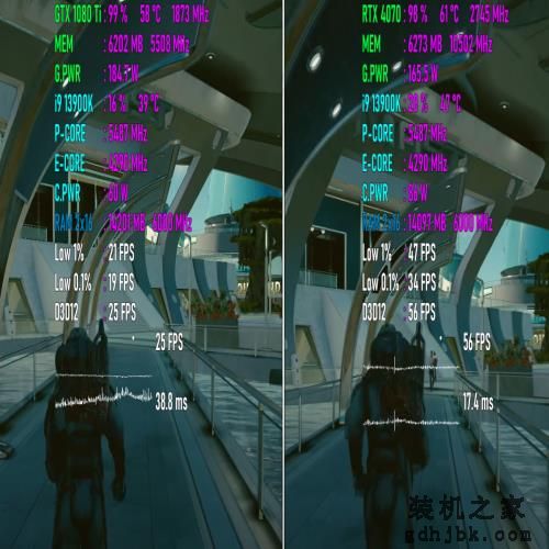 GTX 1080 Ti VS RTX 4070，性能差距有多大？游戏实测出炉