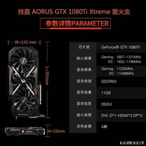 首批非公GTX 1080Ti开售 “雕牌”性能最强 首批非公GTX 1080Ti开售 “雕牌”性能最强