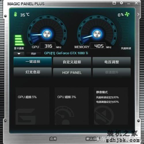带显示屏将成显卡主流？名人堂GTX 1080Ti超频测试