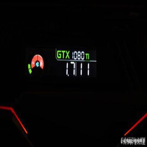 显卡自带液晶屏显 逼格突破天际的GTX 1080Ti评测