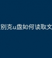 别克u盘如何读取文件
