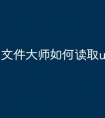 文件大师如何读取u盘