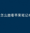 怎么查看苹果笔记本的显卡