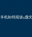 手机如何阅读u盘文件