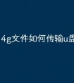 4g文件如何传输u盘