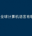 全球计算机语言有哪些