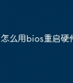 怎么用bios重启硬件