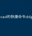 cad的快捷命令ddgz怎么用
