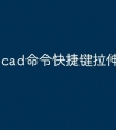 cad命令快捷键拉伸怎么用